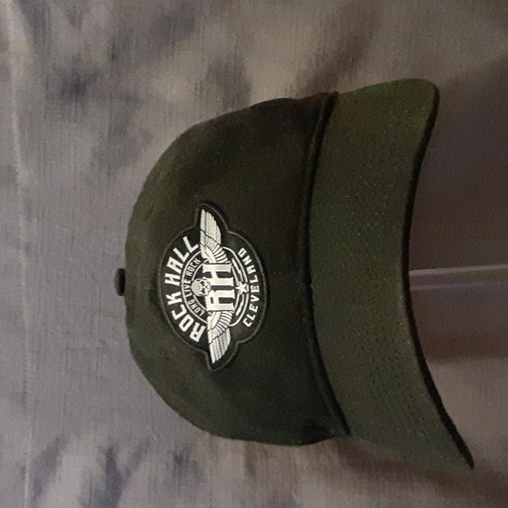 Rock Hall Long Live Rock Hat Cap Cleveland Sportige